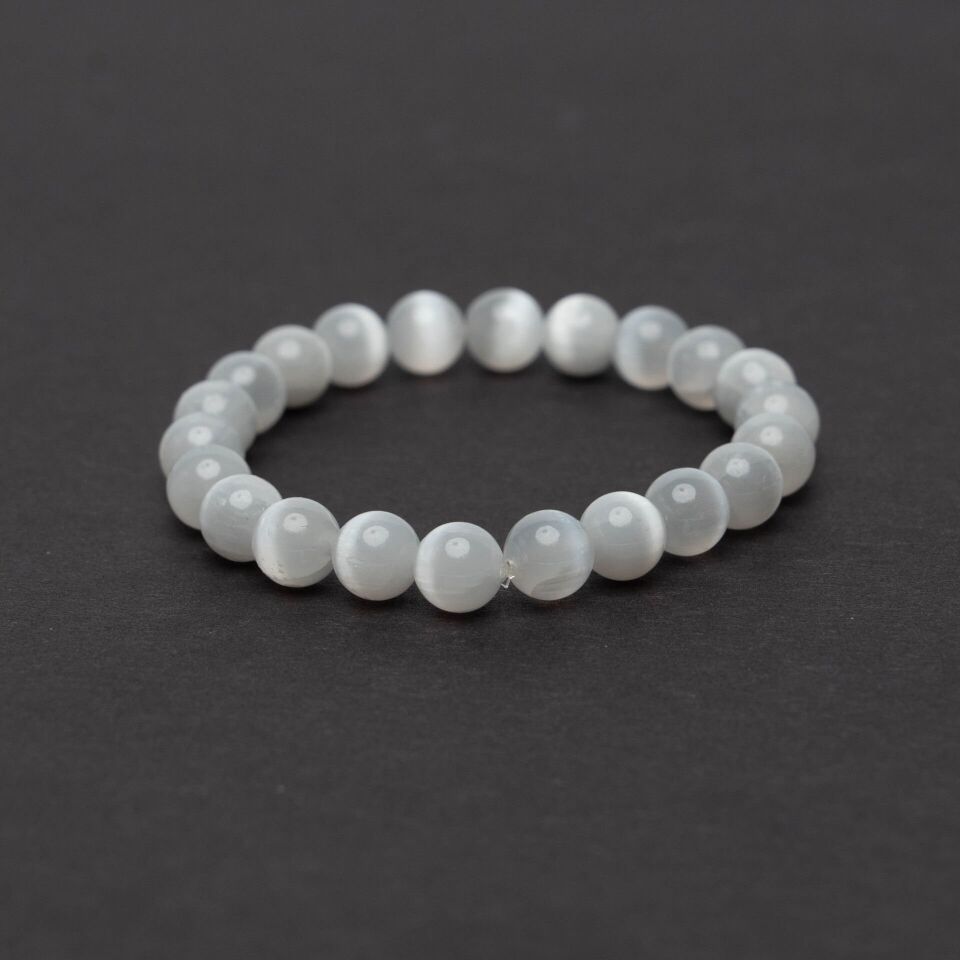 Selenit Bileklik 8m