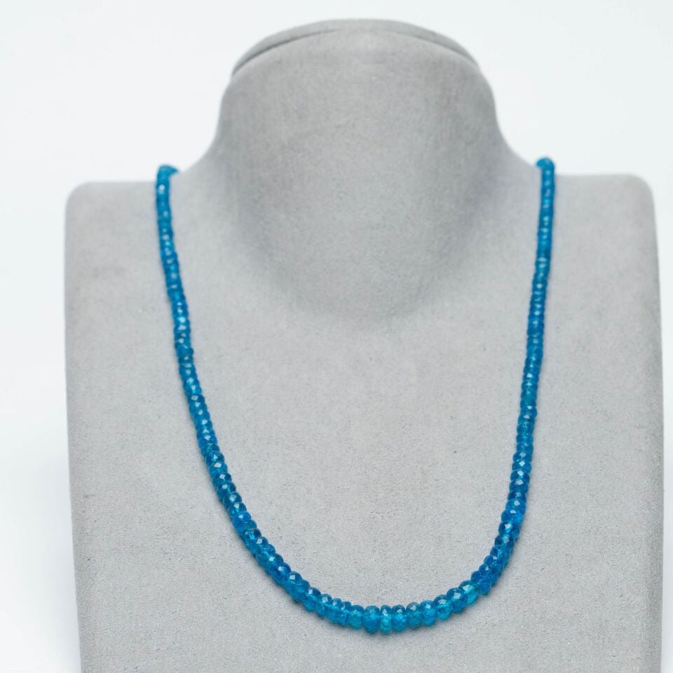 Apatit Kolye Mücevher Kesim