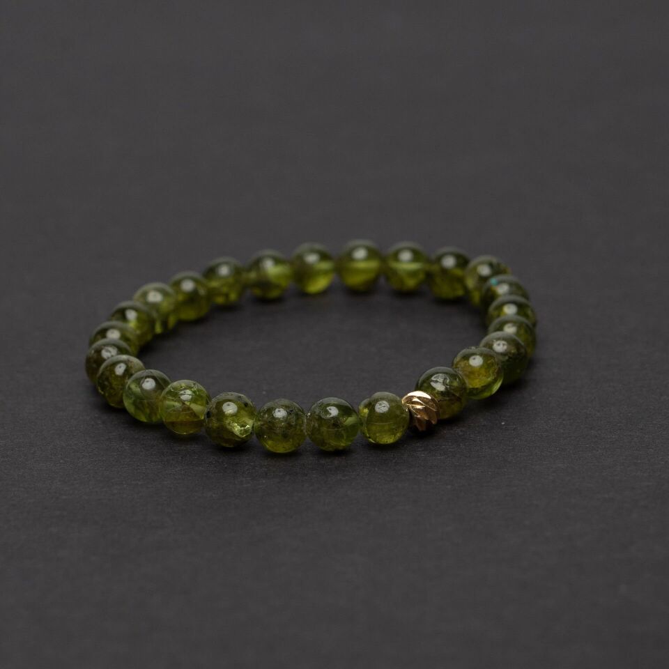 Zebercet (Peridot) Bileklik 8m