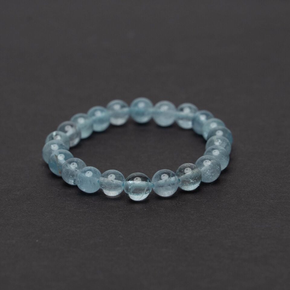 Mavi Topaz Bileklik 8m (Açılım Taşı)