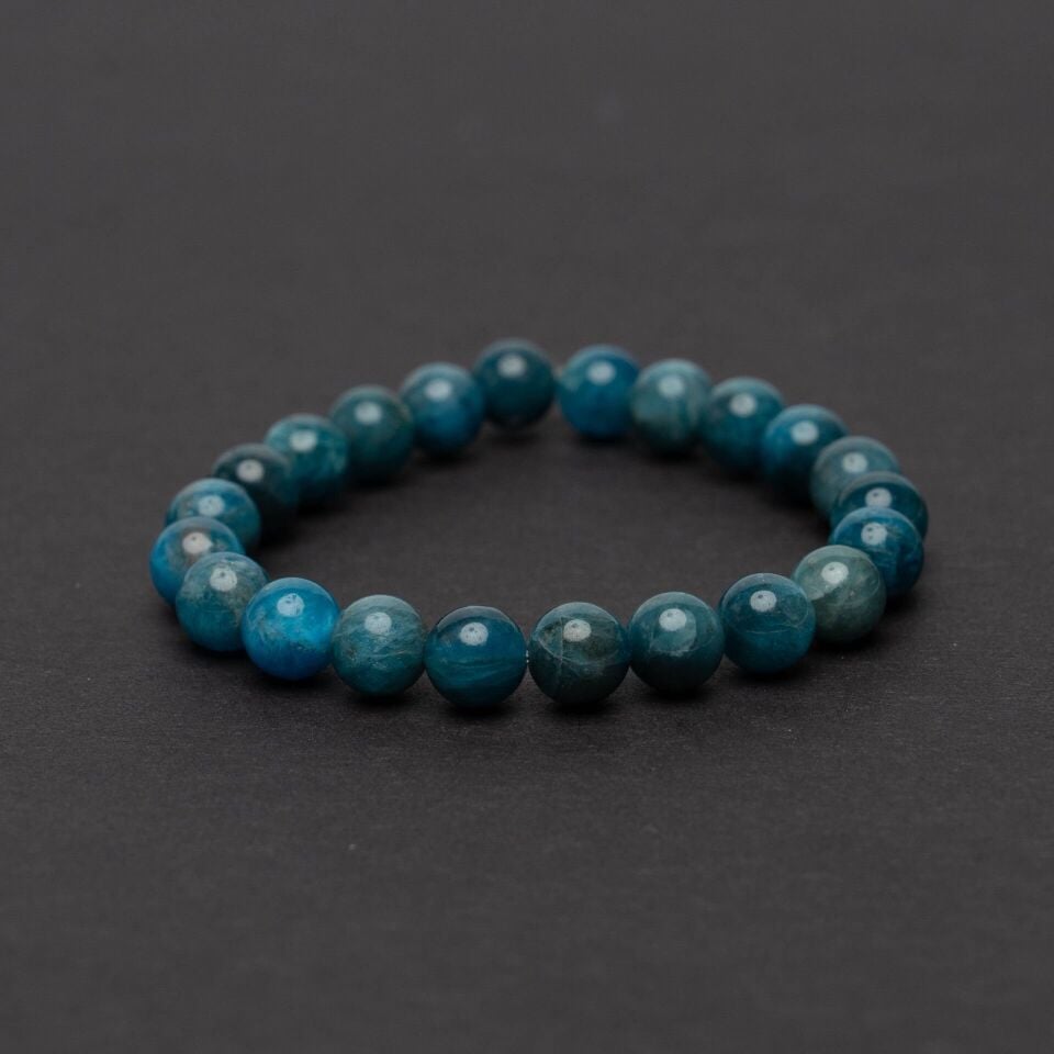 Apatit Bileklik  8m (Boğaz Çakra)