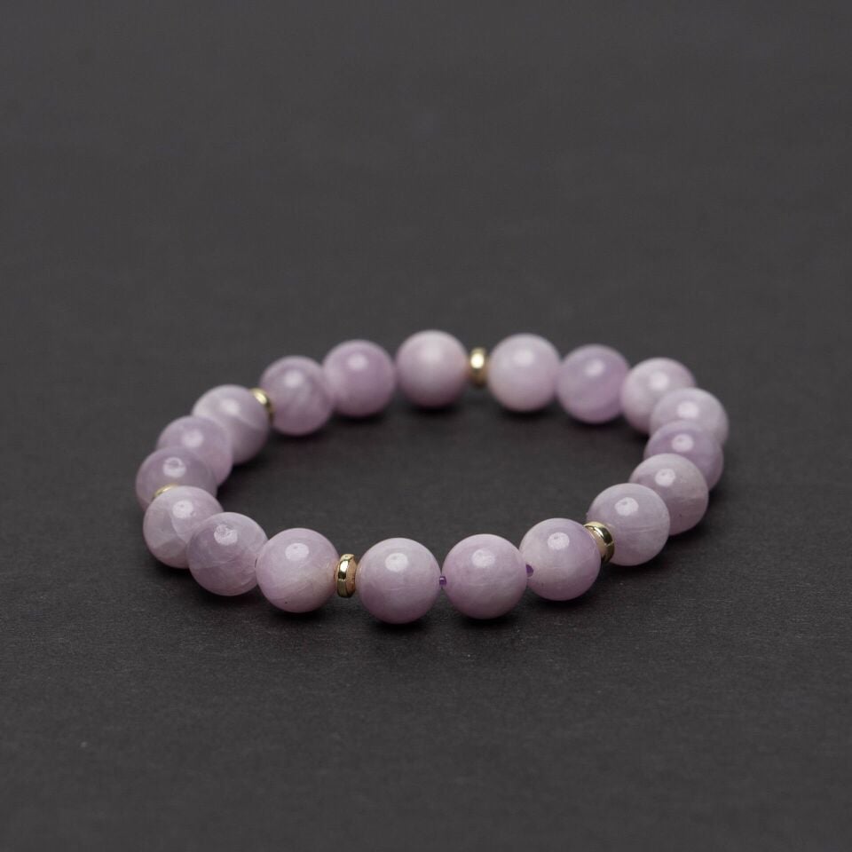 Kunzit Bileklik 8m ( Özgürleşme Bilekliği)